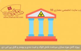 رساله موزه بمباران سردشت ( اتوکد - پوستر - psd - رساله )