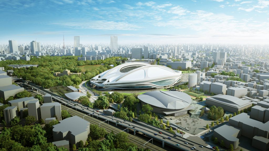 پاورپوینت تحلیل استادیوم المپیک توکیو