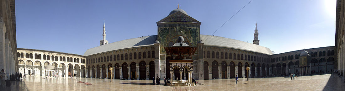 دانلود رایگان پاورپوینت معماری مسجد جامع دمشق 