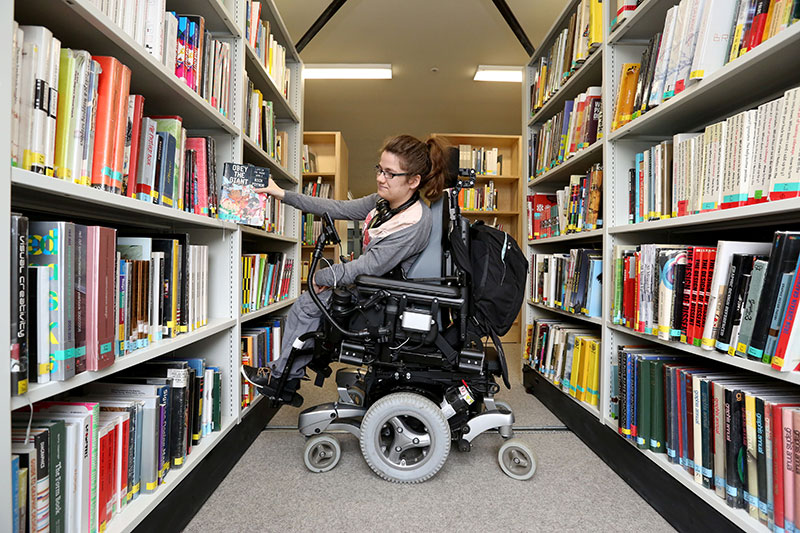 رساله معماری کتابخانه معلولین 
