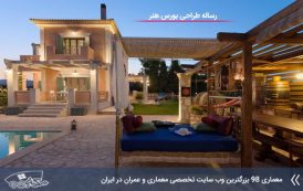 رساله طراحی بورس هنر با نقشه ها