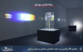 رساله طراحی موزه نور
