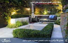 مطالعات طراحی فضای سبز و بخش های جانبی ( باغ و پردیس )