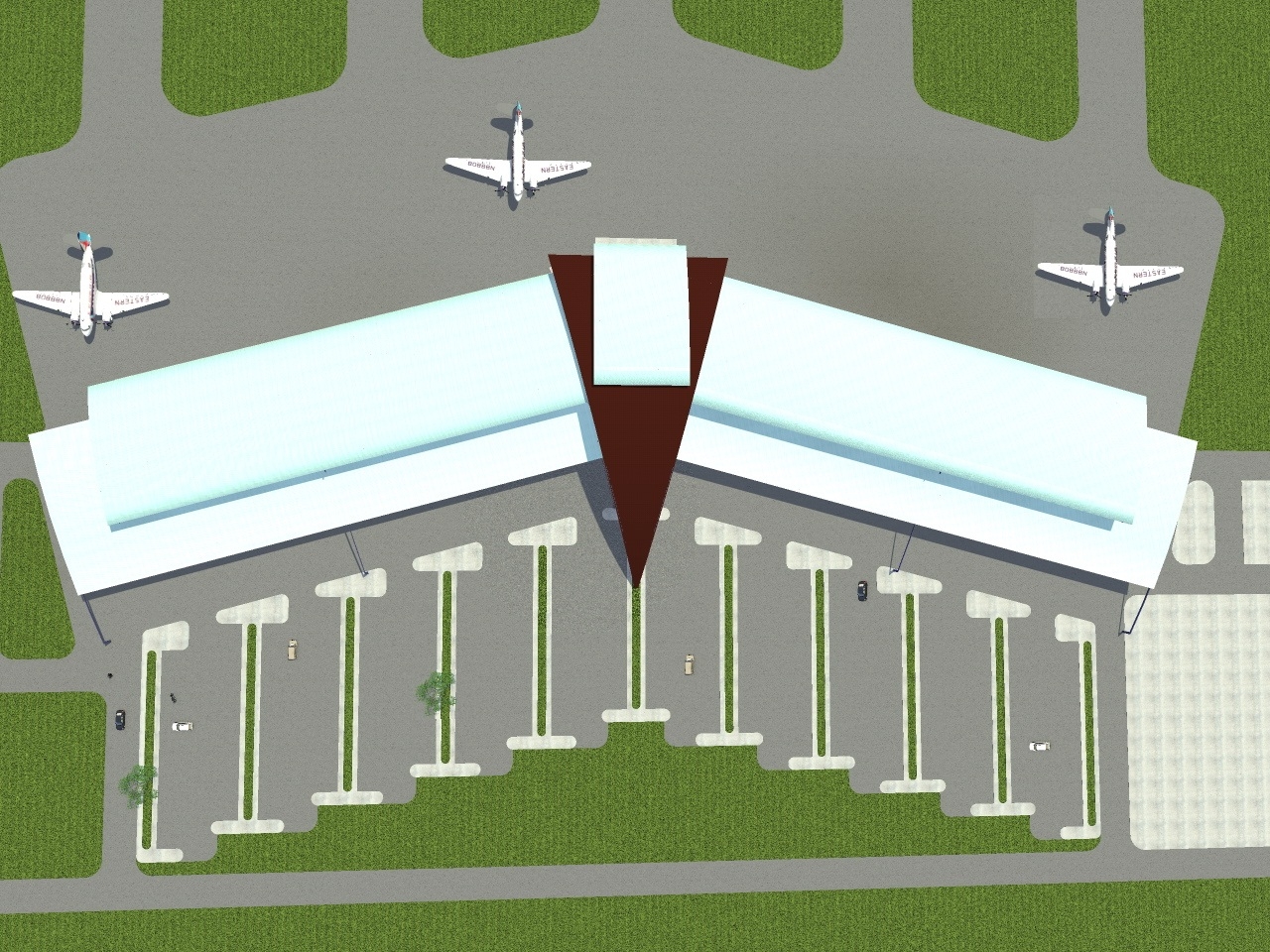 طرح کامل فرودگاه