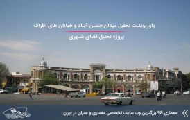 پاورپوینت تحلیل فضای شهری میدان حسن آباد تهران